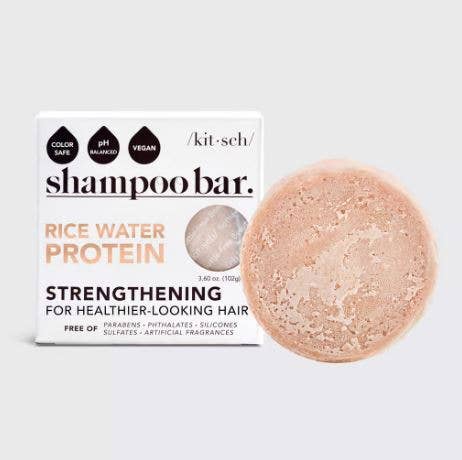 KITSCH - Rice Water Protein Shampoo Bar for Hair Growth | En